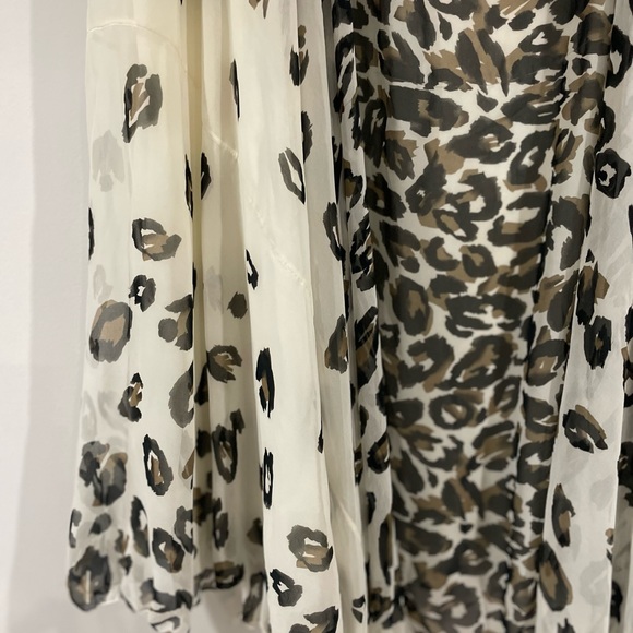 Talbots Woman Petites Animal Print Midi Skirt | size 22W - Picture 6 of 6